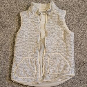 Maurices Gray and Cream Vest